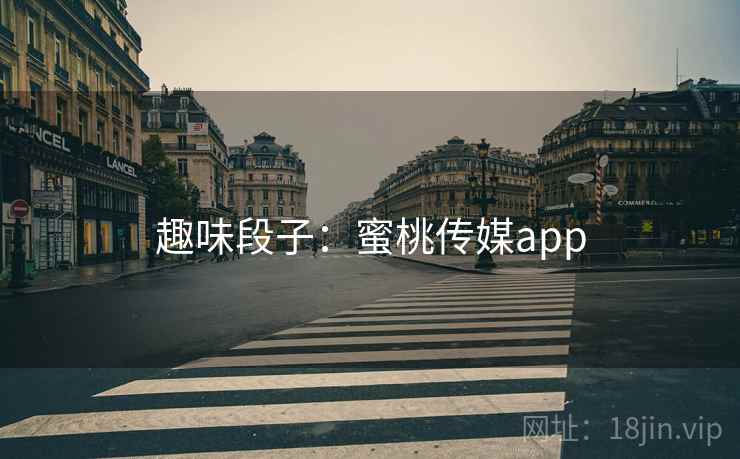 趣味段子：蜜桃传媒app